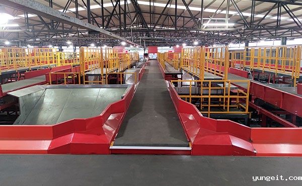 快递包裹分拣机,包裹分拣机,物流快递分拣设备